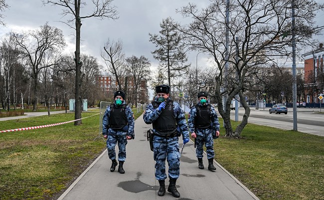 Thủ đô Moscow siết chặt biện pháp di chuyển trong thành phố (11/4/2020)